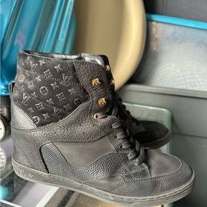 Louis Vuitton high heel sneaker